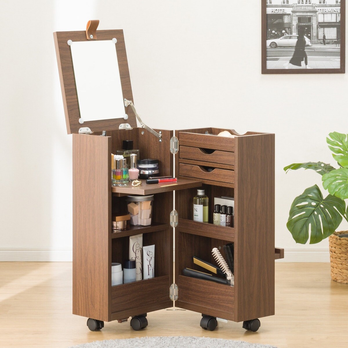 楽天市場】[幅30cm] コンパクトドレッサー (DR001) ニトリ 【玄関先迄