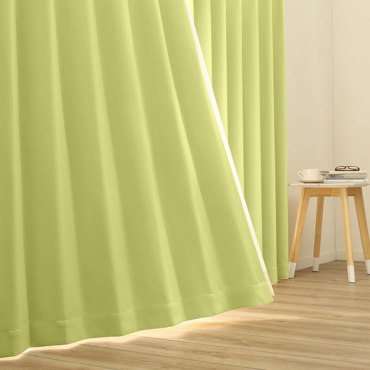 楽天市場】遮光1級・遮熱・防炎・156サイズ・44色カーテン グリーン