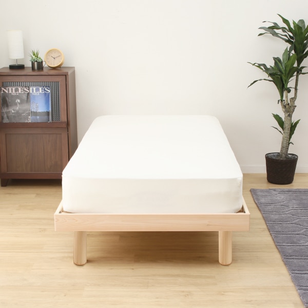 楽天市場】総檜すのこベッドフレーム (S) シングル ベッドフレーム す