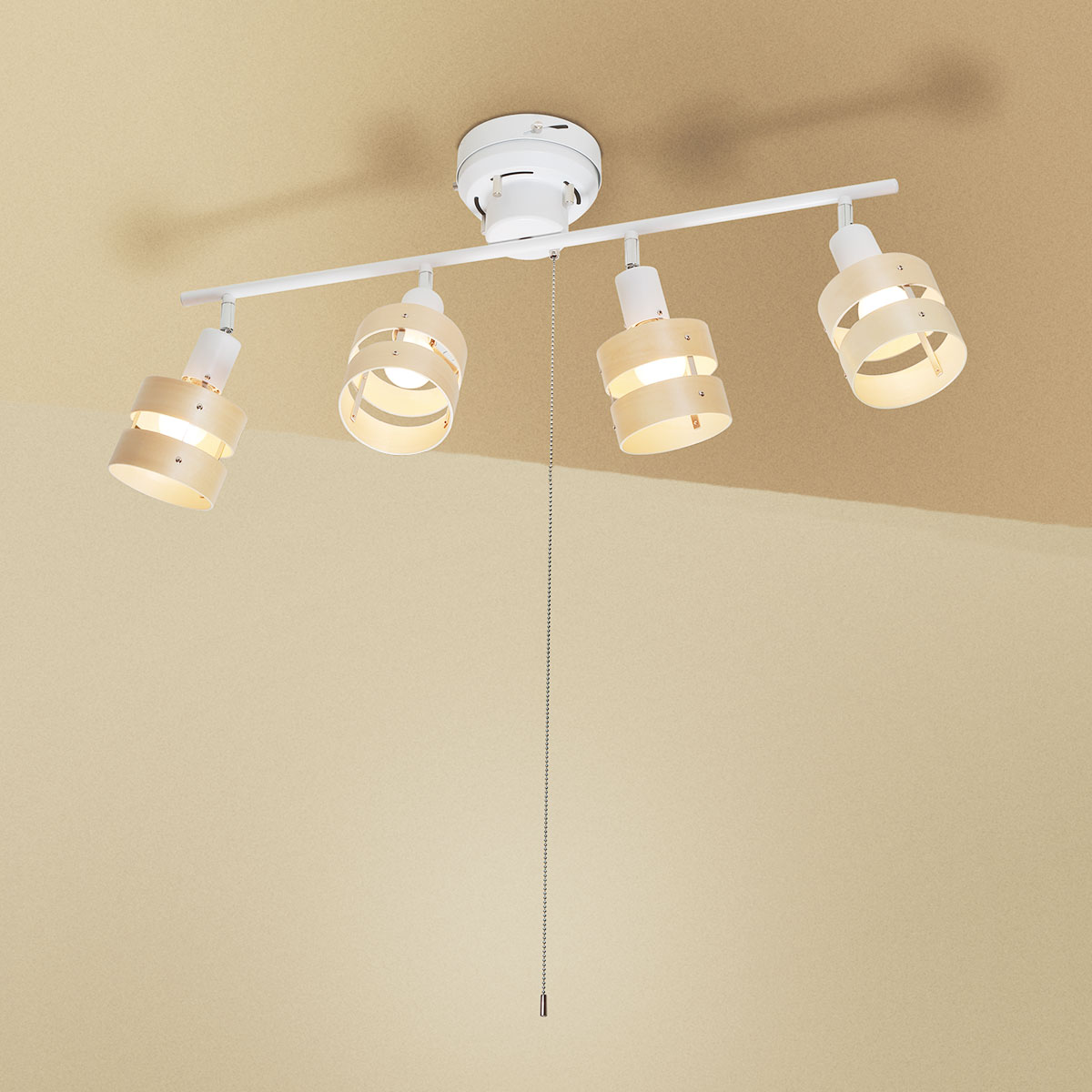 楽天市場】シーリングライト Nウッドリング (P-4) ニトリ 【玄関先迄