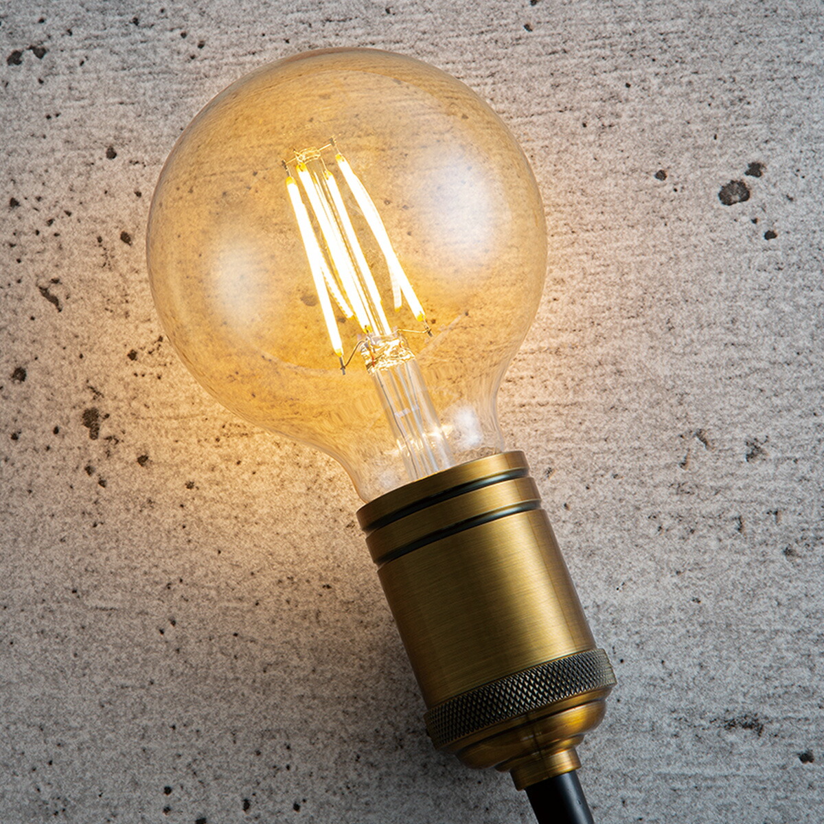 楽天市場】LEDフィラメント電球 (E26口金 60W相当 LEE-G95U 60) ニトリ