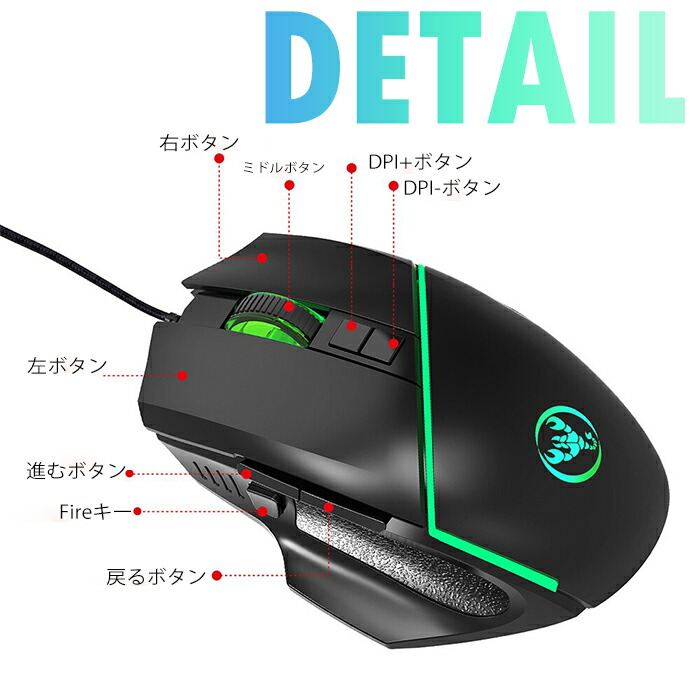 楽天市場】＼3月6日スーパーSALE!!+39店2倍!／ ゲーミングマウス