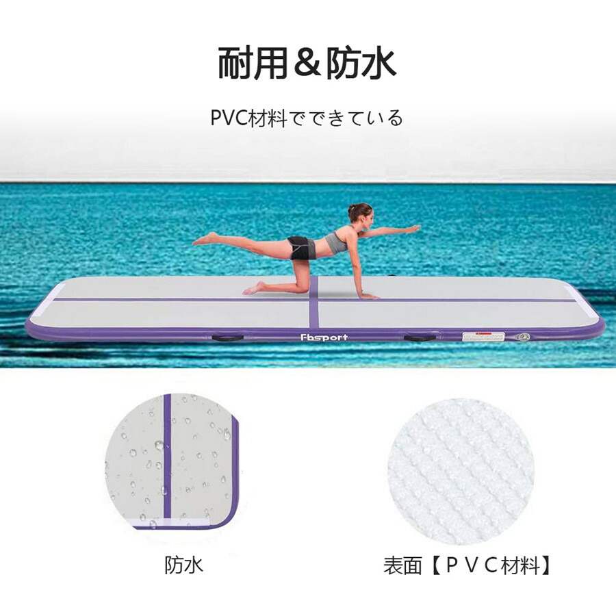楽天市場】【送料無料 300×100×20CM】体操エアーマット プロ向け