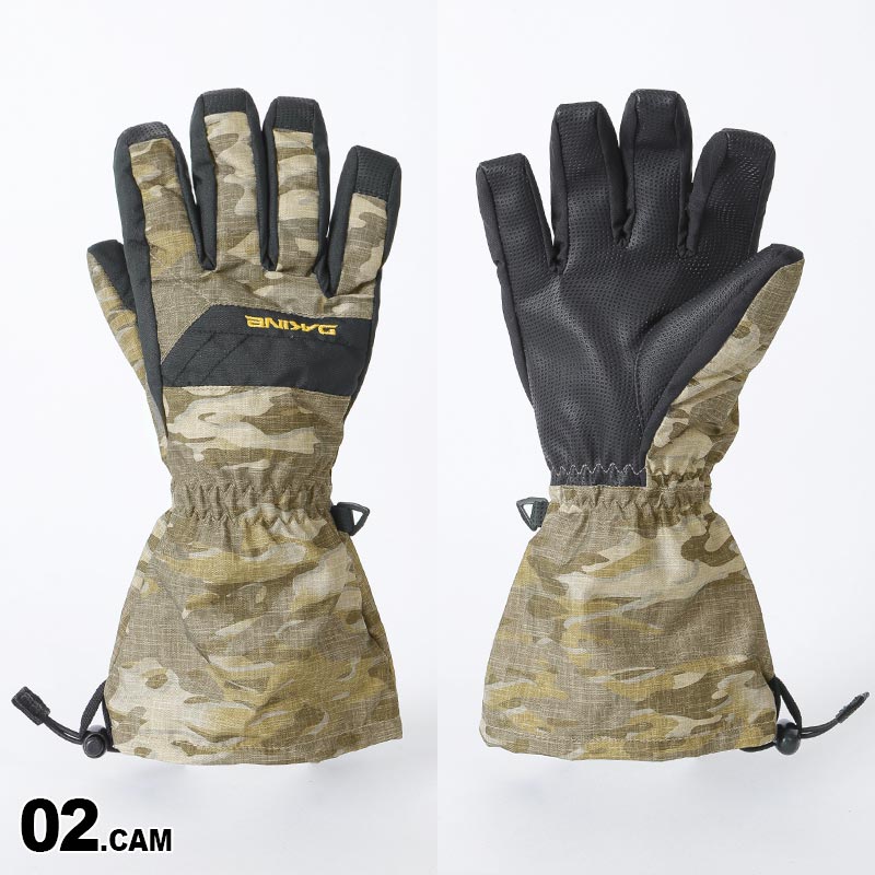 楽天市場】DAKINE/ダカイン キッズ ジュニア5指グローブ カモ柄 カーキ