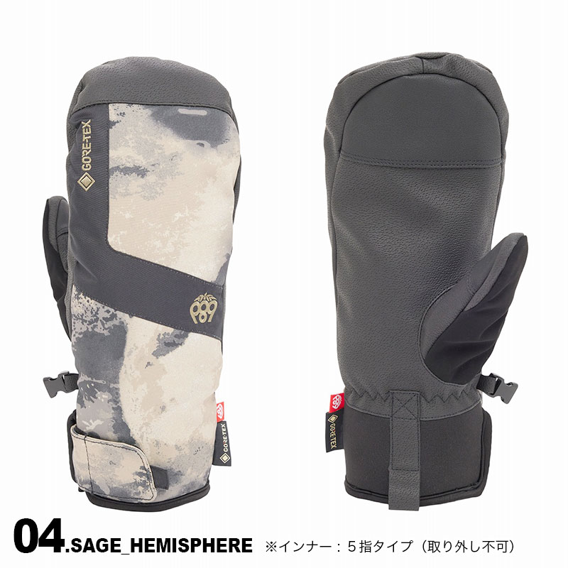 楽天市場】シックスエイトシックス 686 メンズ スノーボードグローブ