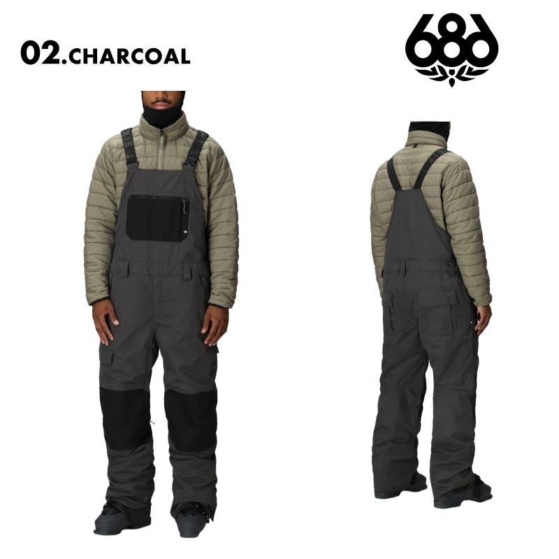 楽天市場】686/シックスエイトシックス メンズ スノービブパンツ MENS