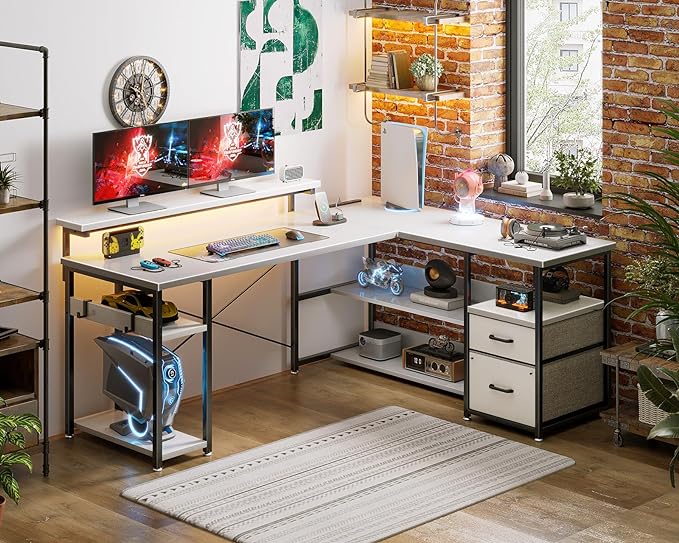 楽天市場】＼20％オフクーポン引き 枚数限定／送料無料 l字デスク 幅