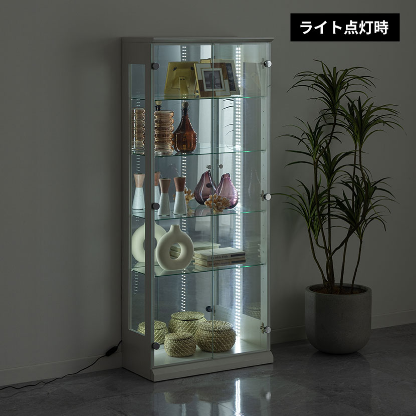 キュリオ♦️ステンドグラス キャビネット♦️最高級 旭川工芸 飾り棚