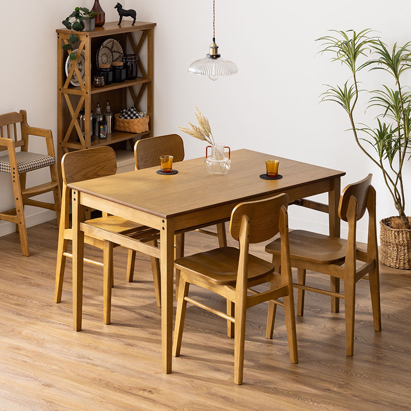 楽天市場】【5日11時〜4時間限定P5倍】4人用 ダイニングセット 5点