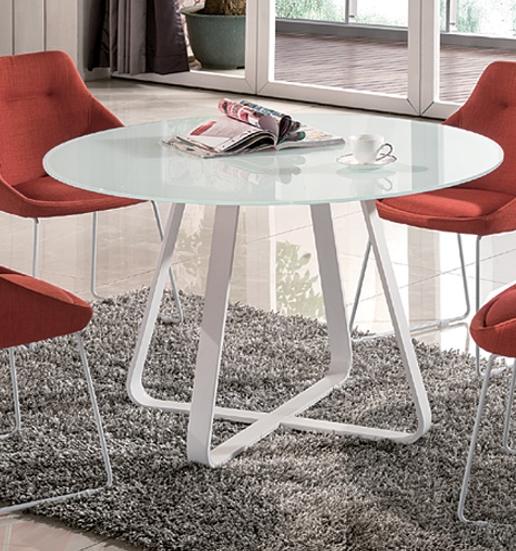 楽天市場】ガラステーブル ダイニングテーブル 丸テーブル 4人掛け 幅