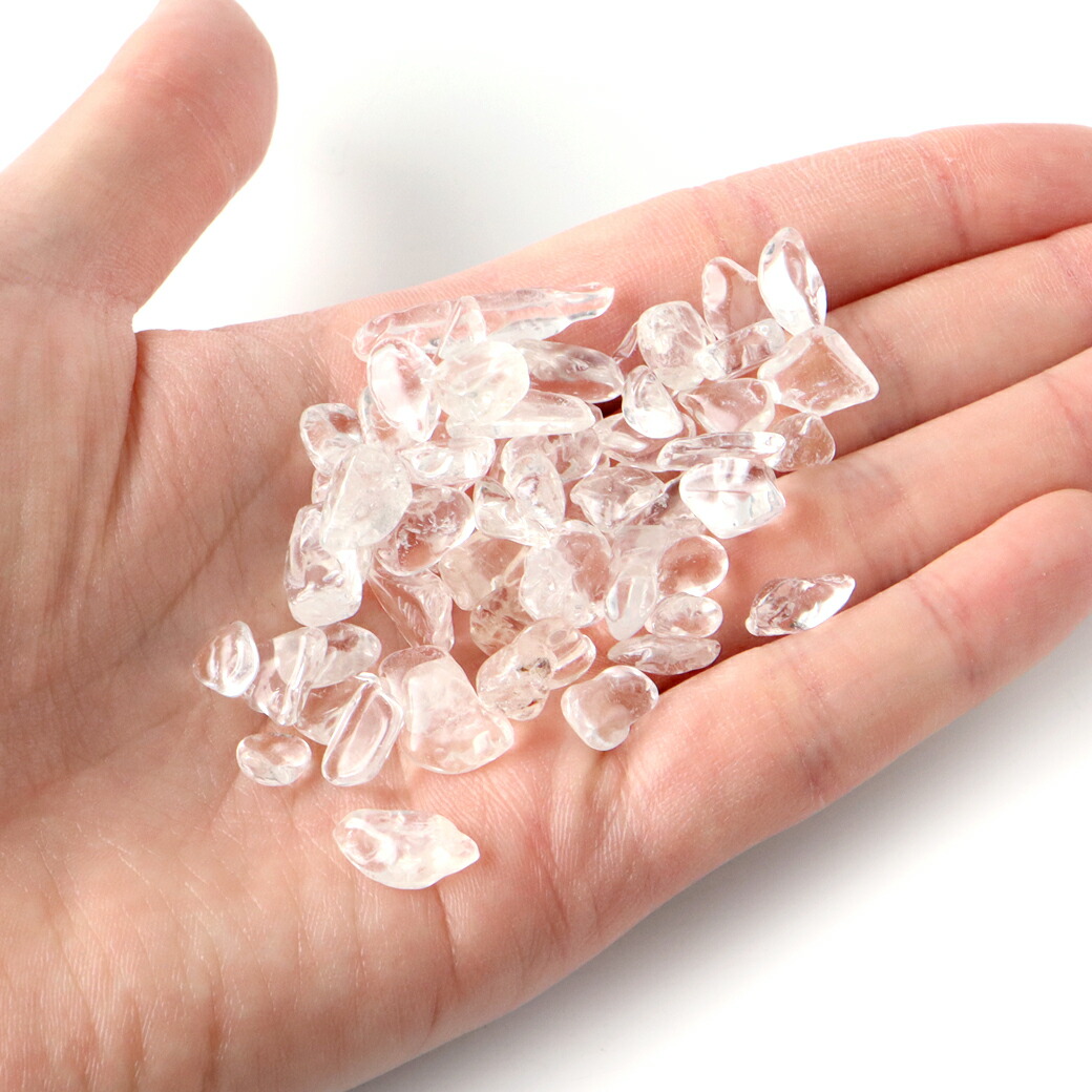 楽天市場】天然 水晶 さざれ 中粒 500g AAAAA ブラジル産 天然石