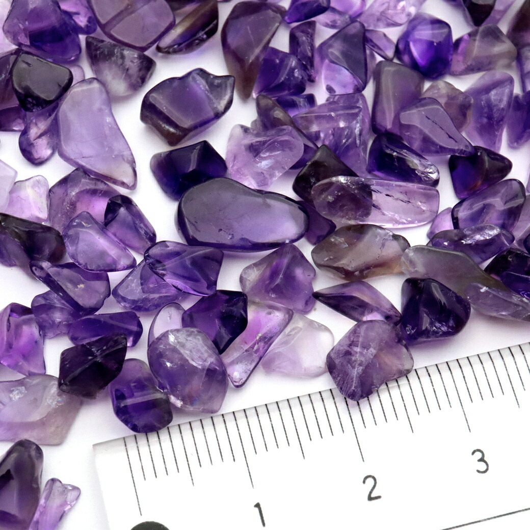 楽天市場】アメジスト さざれ石 1kg まとめ売り お得 本物 角タイプ