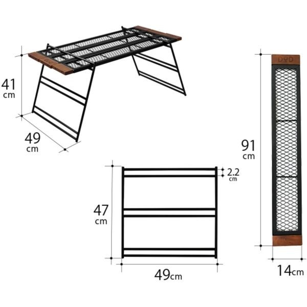 楽天市場】【スーパーSALE限定 48%OFF】 DOD テーブル テキーラ