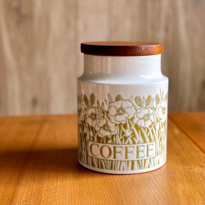 楽天市場】ホーンジー フルール コーヒーキャニスター 中 コーヒー