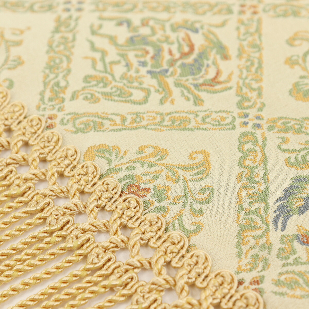 楽天市場】箱入り織りセンター テーブルセンター 麟鳳襷紋 ( りんぽう