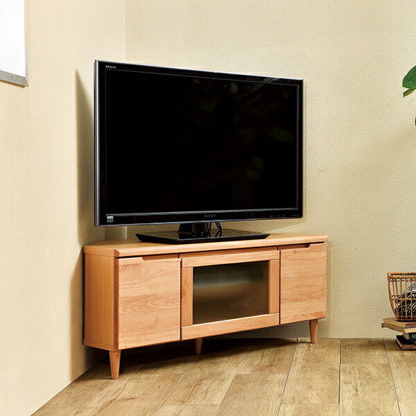 楽天市場】テレビ台 ローボード コーナー 完成品 ガラス扉 おしゃれ 約