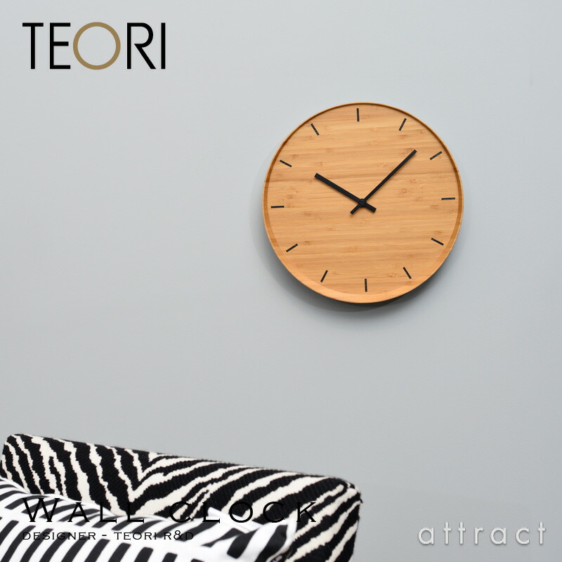 楽天市場】テオリ TEORI WALL CLOCK ウォールクロック Φ30cm P-WC