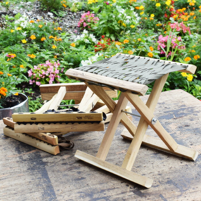 楽天市場】ランバージャックチェアー 木製 折りたたみ式 アウトドア