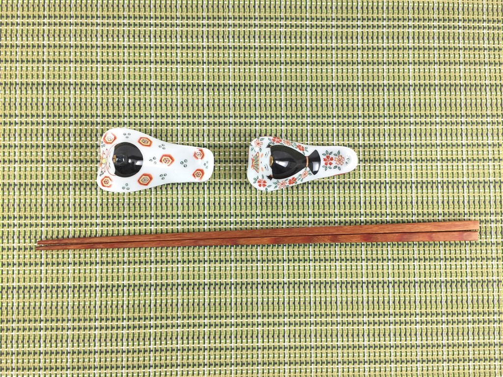 楽天市場】有田焼 幸楽窯 錦オヒナ様箸置き(男雛(お殿様)/女雛(お雛様