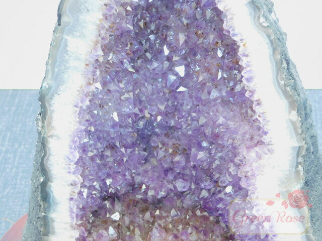 楽天市場】天然石 アメジスト ドーム クラスター パワーストーン 紫