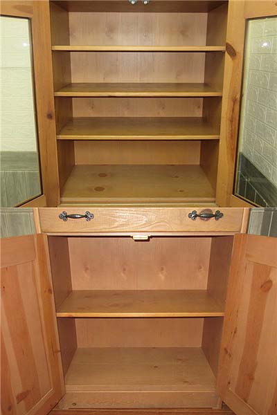 楽天市場】【中古】 コスガ家具 食器棚 ガラス扉 カントリー調 KOSUGA