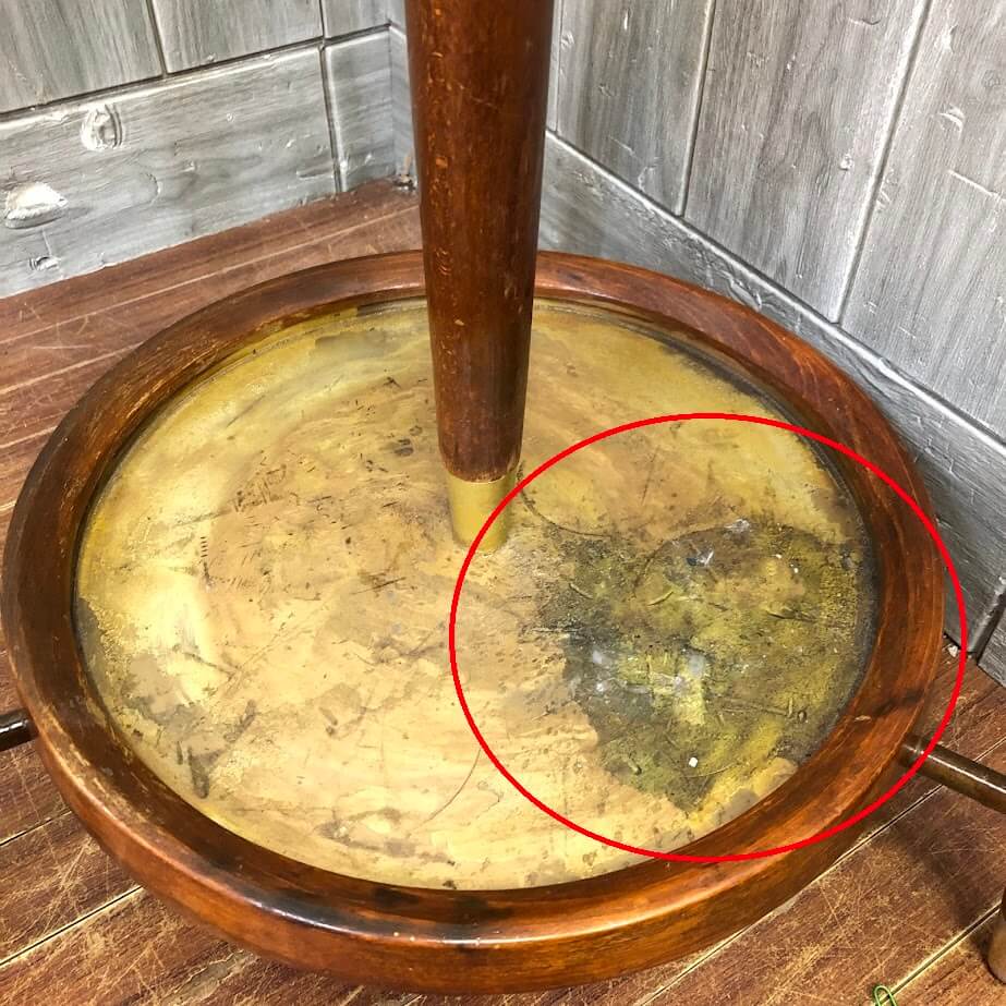 楽天市場】【中古】 秋田木工 ポールハンガー ブラウン 木製 コート