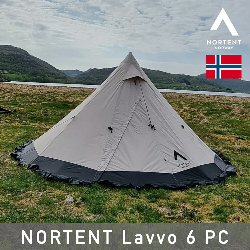 楽天市場】ノルテント 6人 キャンプ テント ラボ6 PC アウトドア