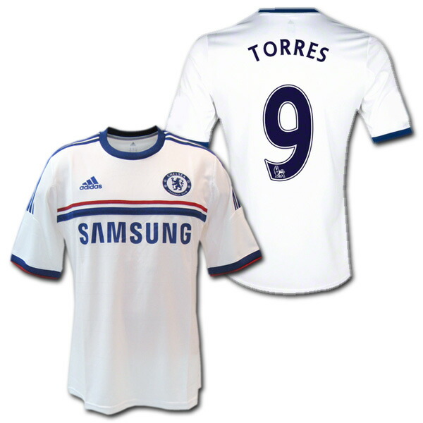 楽天市場】【EPLネーム＆ナンバー付】： チェルシー 13/14 アウェイ #9