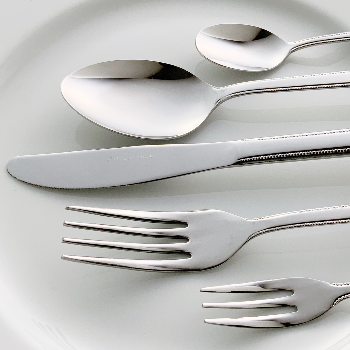 楽天市場】カトラリーセット 25本セット (ラッピングなし) /5本組 ×5