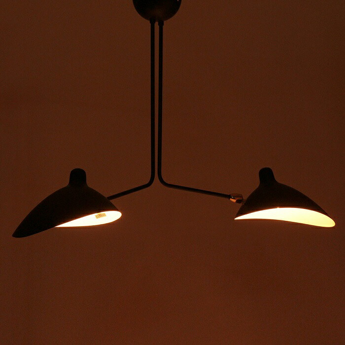 楽天市場】Serge Mouille セルジュムーユ ペンダントライト StP2