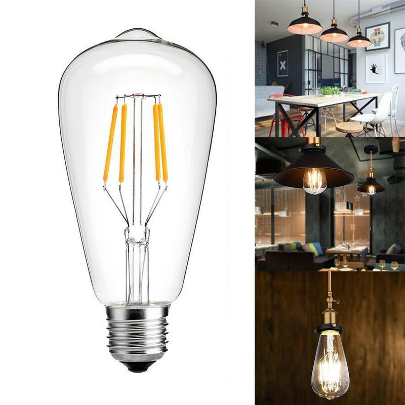 楽天市場】【在庫処分セール】【3個】LED フィラメント 電球 4W クリア