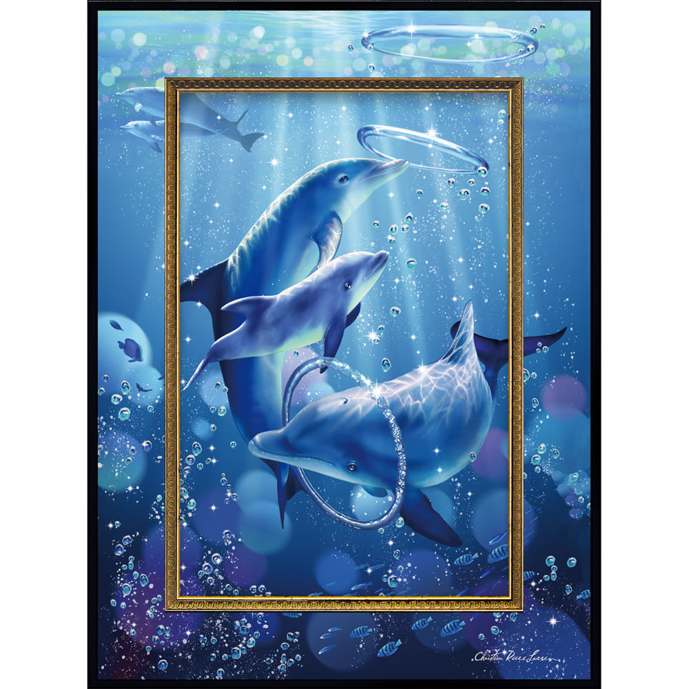 インテリアアート 絵海の絵ビームスロキシーレピドス