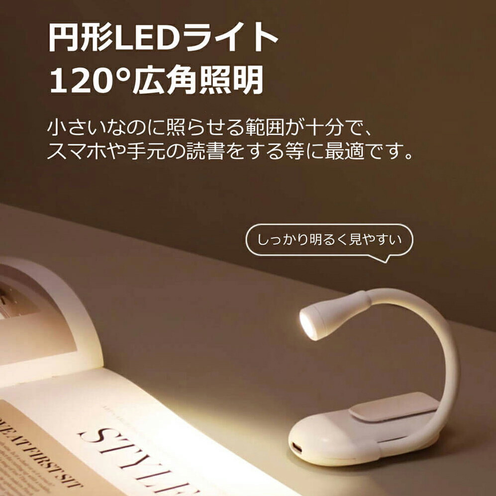 楽天市場】LED クリップライト 広範囲照射 ポケットライト ミニ 無段階