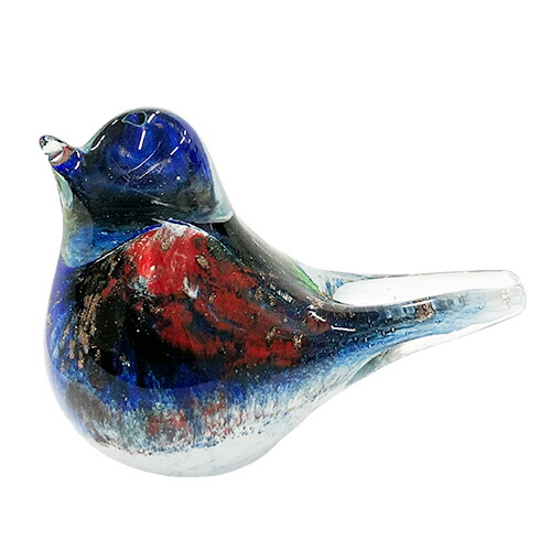 楽天市場】バカラ ファウナクリストポリス 青い鳥 ブルー クリスタル