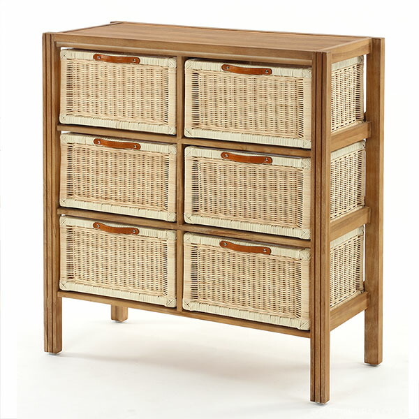 楽天市場】【SS限定｜最大8,000円OFFクーポン】チェスト ラタン 棚