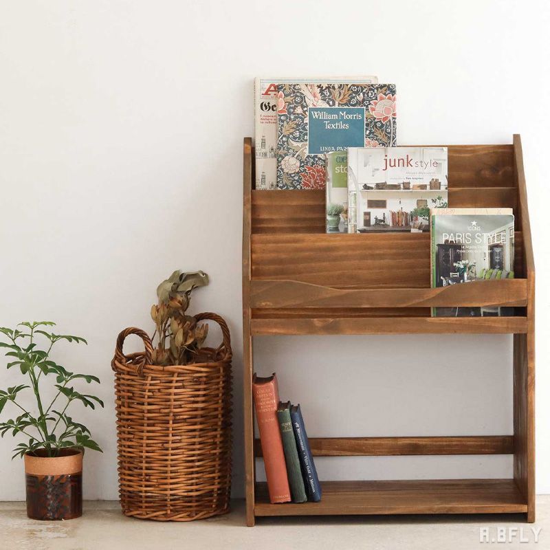 楽天市場】【SS限定｜最大8,000円OFFクーポン】木製 マガジンラック