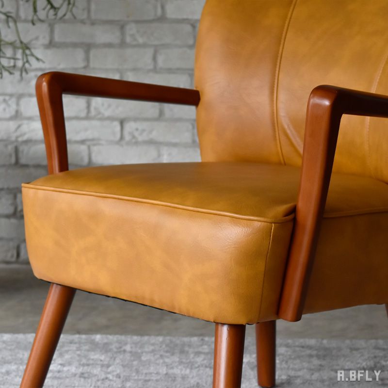 楽天市場】アームチェア ラウンジチェア カフェチェア リビング 書斎