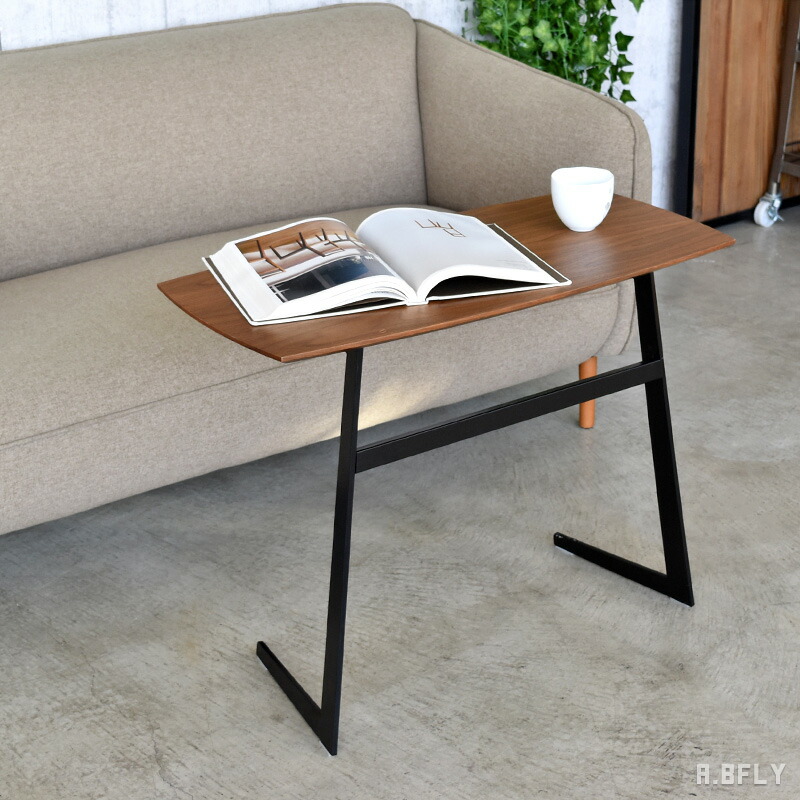 楽天市場】ソファサイドテーブル 幅80cm ナイトテーブル リビング