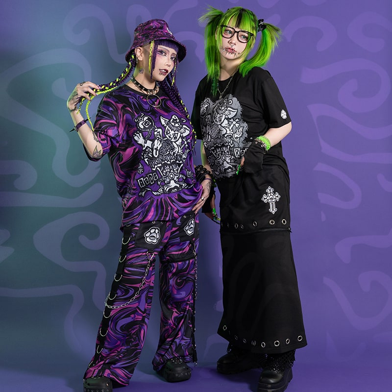 楽天市場】カオス Tシャツ 半袖 原宿系 原宿 ファッション パンク