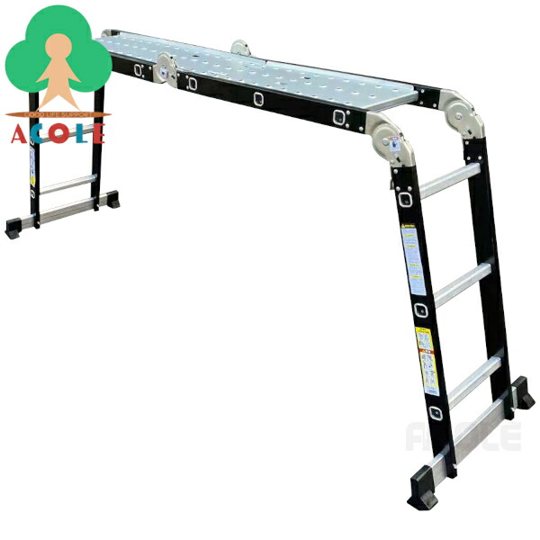 楽天市場】【2台Set】アルミス 8Waysステップラダー337 ASL-8BK ALUMIS