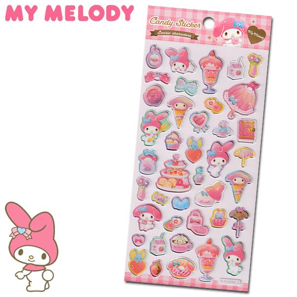楽天市場】マイメロディ キャンディステッカー 25 レディース キッズ