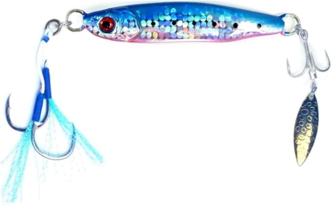 楽天市場】ジギンガ—Z 爆釣 メタルジグ S型シェープ マイクロボディ イ