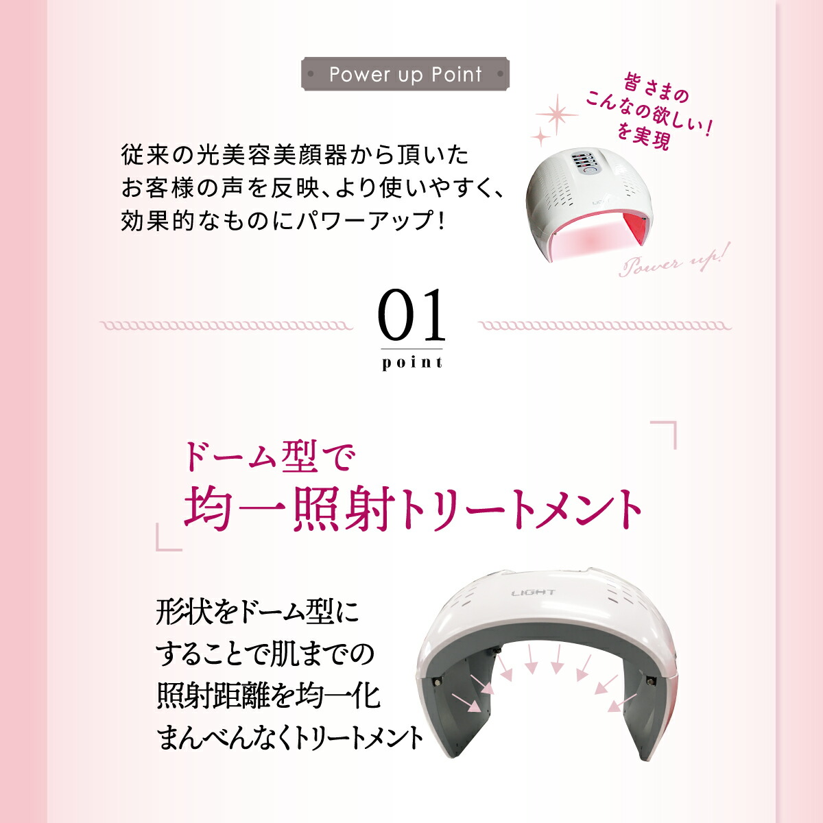 楽天市場】【訳あり 難あり品 傷】 LED美容ライト プレミア 6色+3色