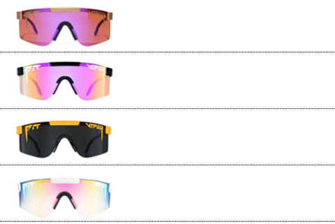 楽天市場】PIT VIPER Sunglass [ THE DOUBLE WIDES @8000] サングラス