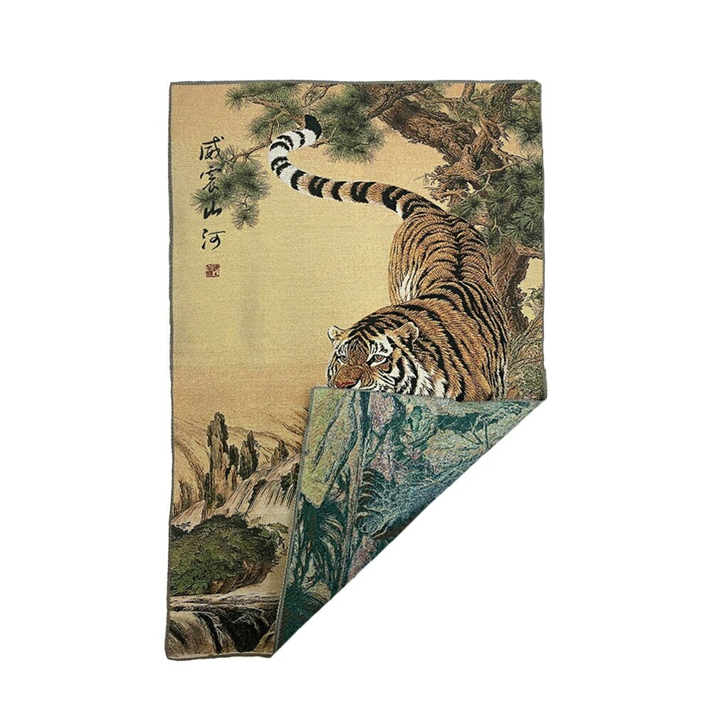 楽天市場】【楽天1位達成】風水 虎 トラ Tiger 寅 タペストリー 刺繍