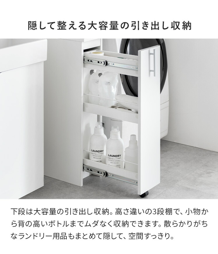 楽天市場】【3/8限定！5％OFFクーポン配布中】 隙間収納 スリム