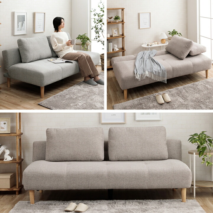 楽天市場】[5%OFFクーポン&P2倍☆3/8限定] ソファベッド 2人掛け