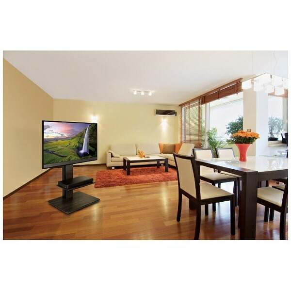 楽天市場】ハヤミ工産 ～55V型対応キャスター付テレビスタンド KF-950