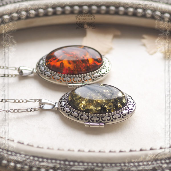 楽天市場】【バルト海の琥珀】1点ものアンティークデザイン シルバー