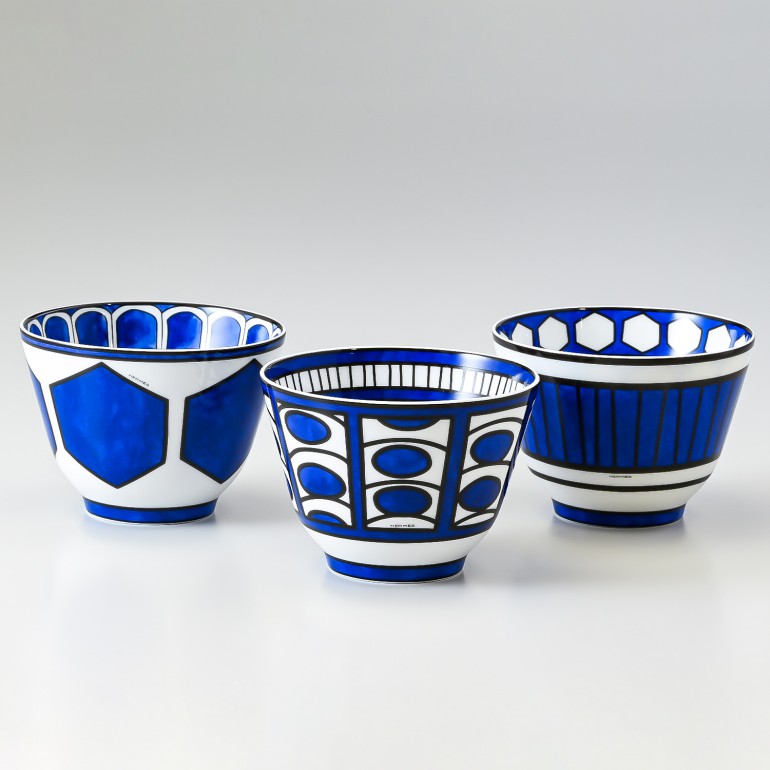 楽天市場】エルメス HERMES ブルーダイユール 030083p ラージボウル